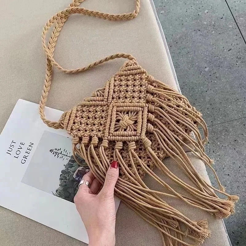 Fresh And Fashionable Dame Summer Jute Bag