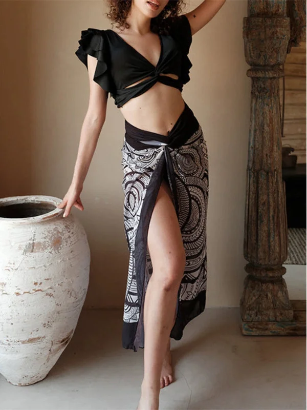 Everyday Style Denise swimsuit with Sarong Skirt