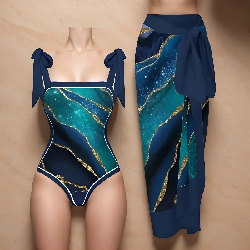 Classic Series Helia Swimsuit with Sarong