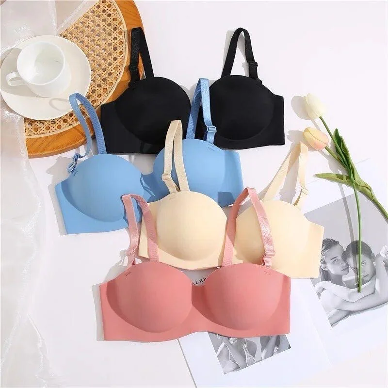 Bright Colors Hodor Seamless Pushup Bralettes