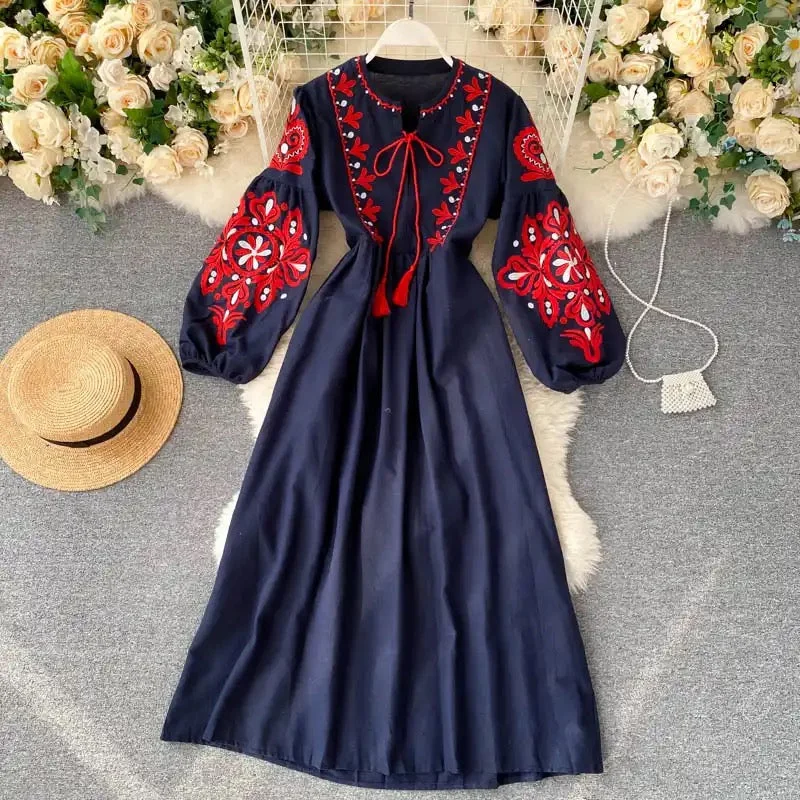 High-end Design Hoster Summer Midi Dress
