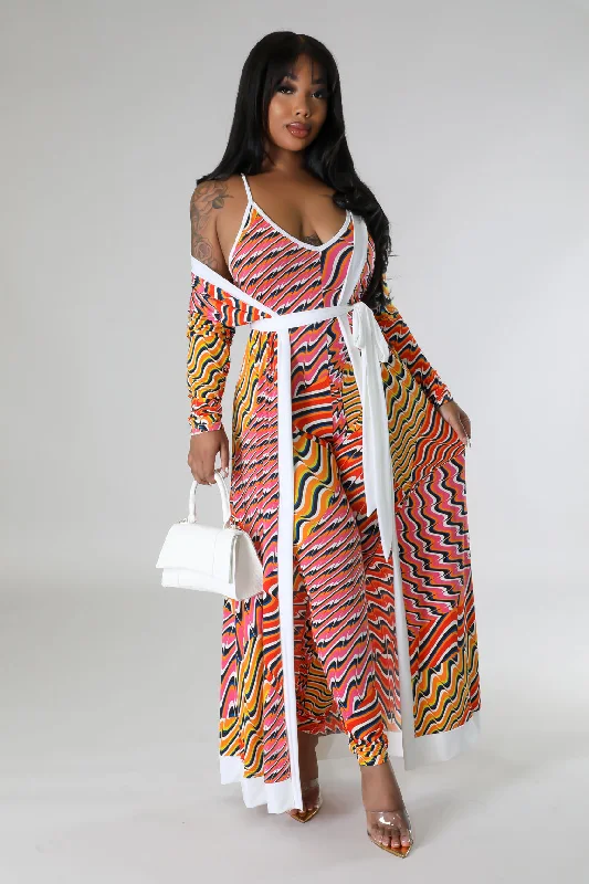 Casual And Versatile Janaye Jumpsuit Set