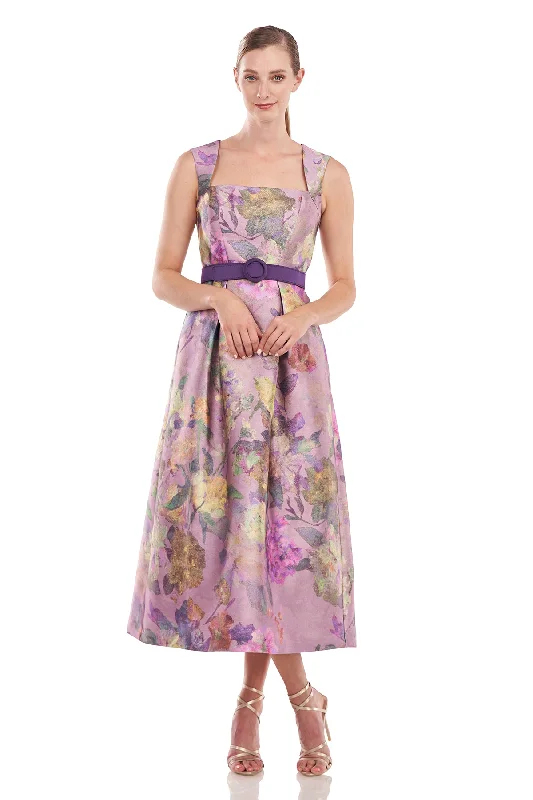 Comfy Chic Alora Tea Length Dress