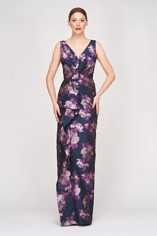 Minimal Style Kennedy Column Gown