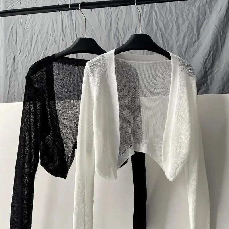 Soft Relaxation Wear Larry Statement Summer Shrugs
