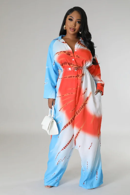 Romantic Data Lavaughn Jumpsuit