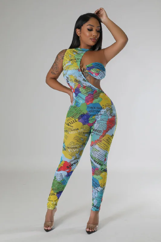 Carefree Lithany Jumpsuit Set