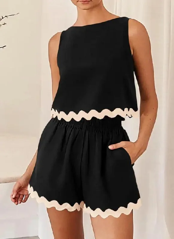 Cozy Vibes Lober Summer 2 Pc Coord Set
