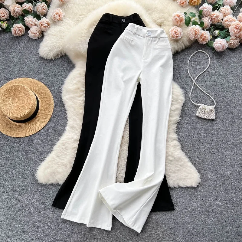 American Style Lucaso Buttoned High Waist Pants
