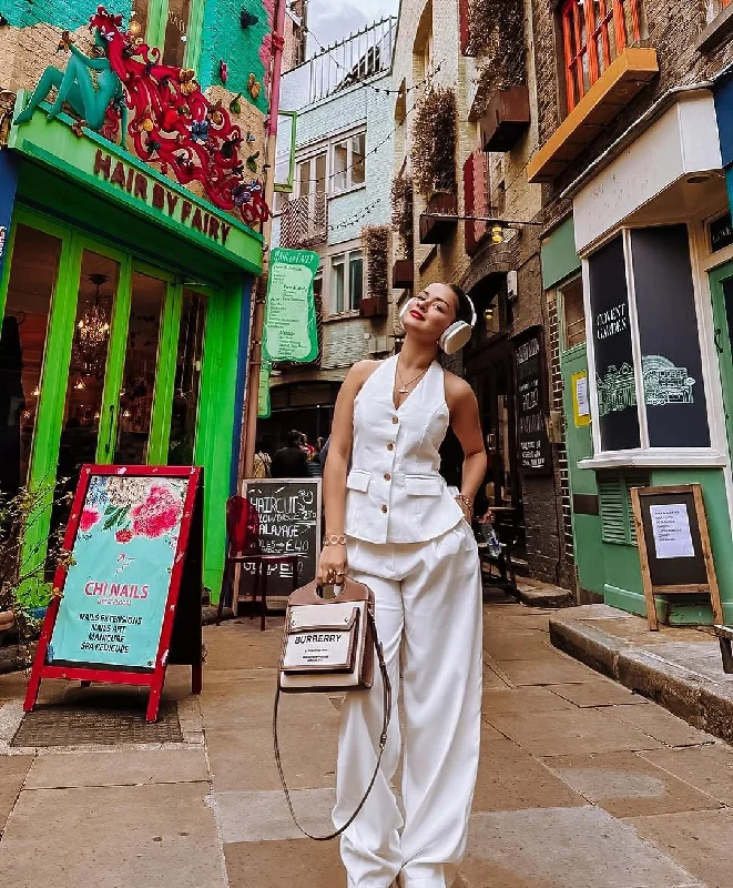 Unique Fashion Miko Statement Vest Suit with Pants