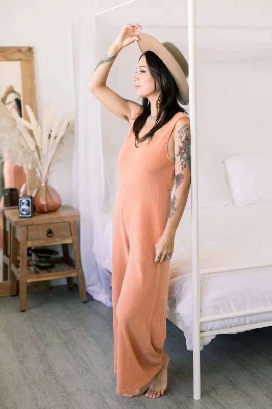 Classic People Of Leisure - Sunset Jumpsuit (Persimmon)