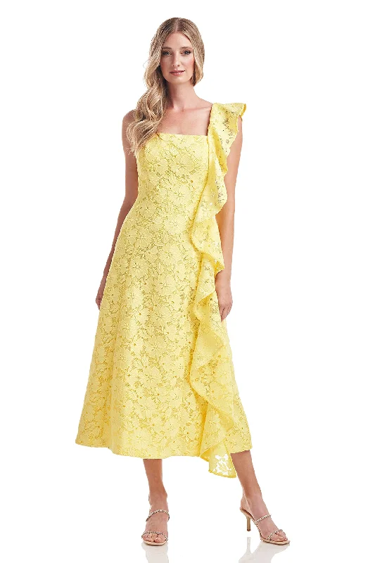 Exquisite Design Sammy Lace Tea Length Dress