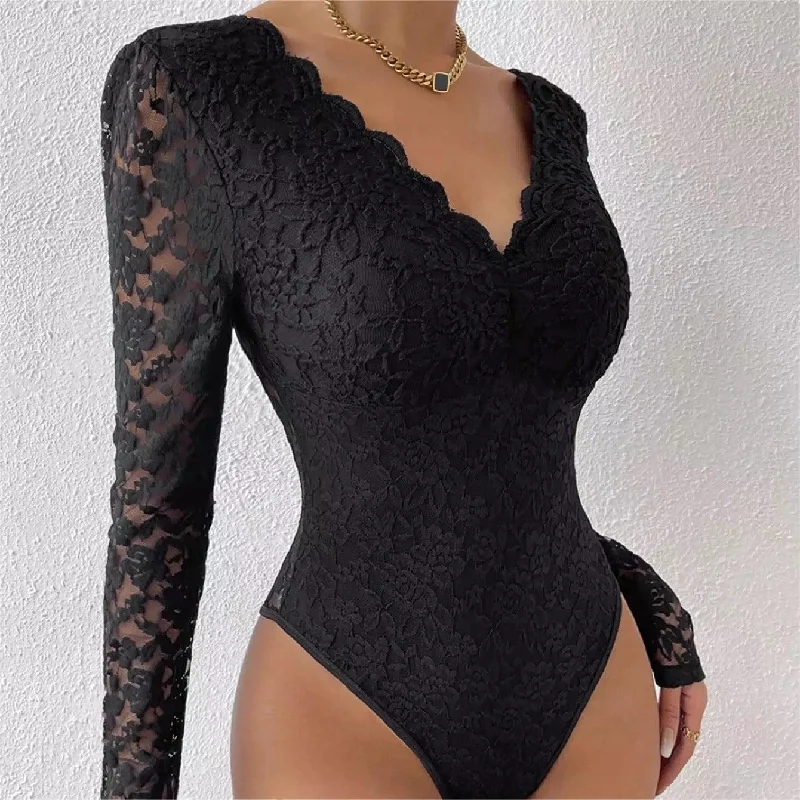 Playful Style Sienna Lace Luxe Bodysuit