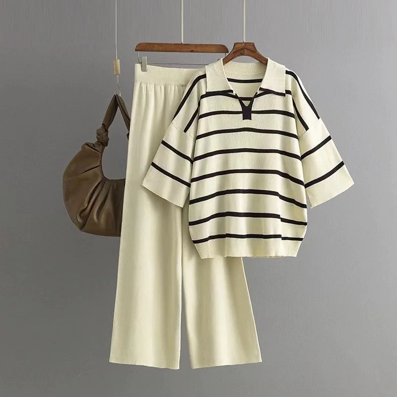 Cool Summer Sorrento Knitted Cotton Co-ord Set