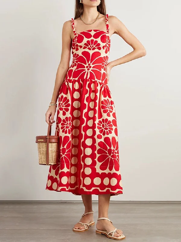 Comfortable Jackets Steve Vintage Summer Midi Dress