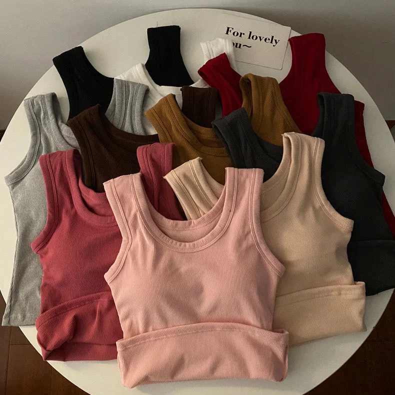 Playful Style Stormie Tank Tops with Inbuilt Bra