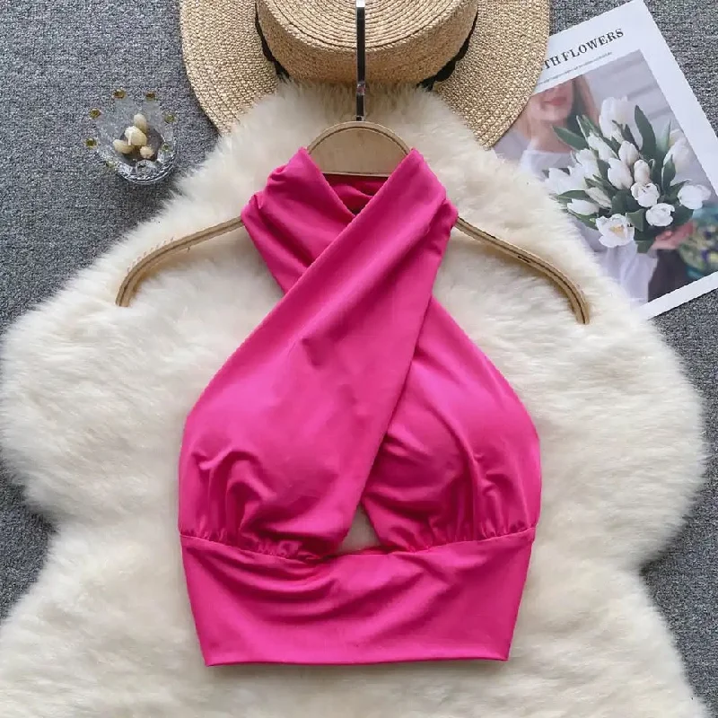 Classic Style Suko Summer Tops with Inbuilt Bra