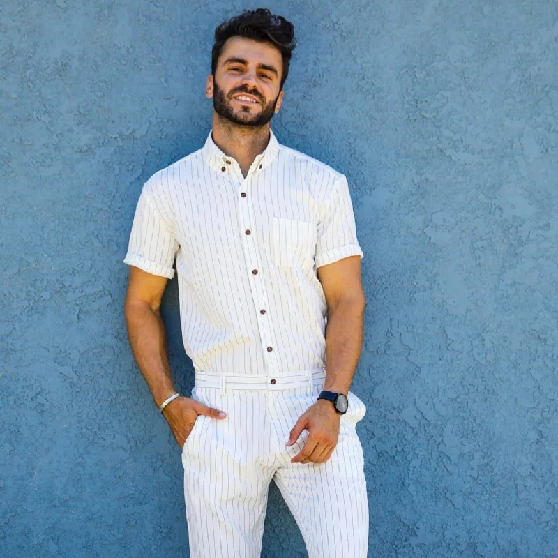 Sports And Leisure White Chateaux Jumpsuit