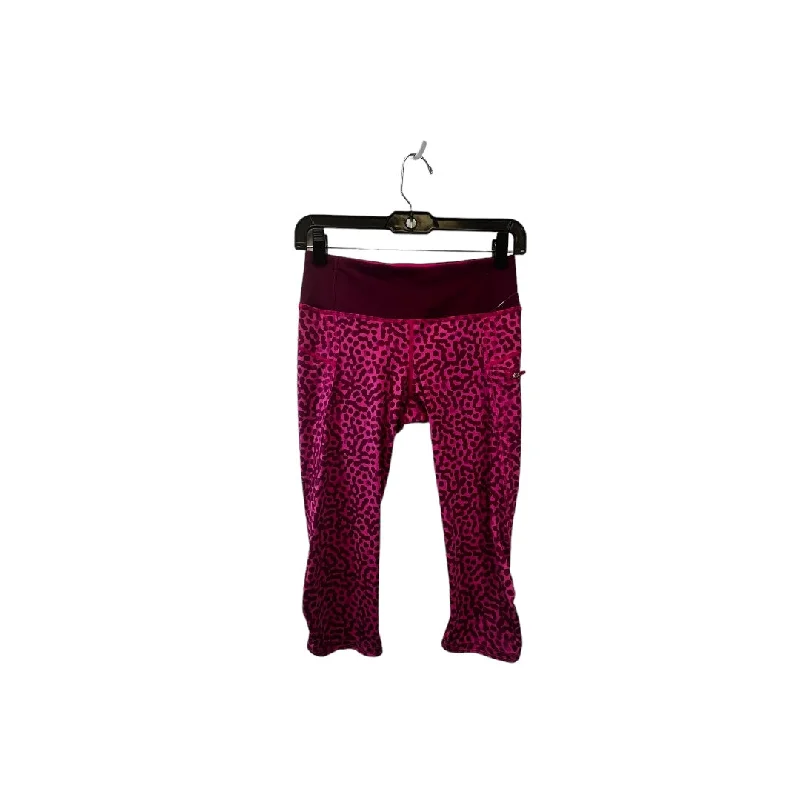 Personalized Wear Animal Print Athletic Leggings Capris Lululemon, Size 4