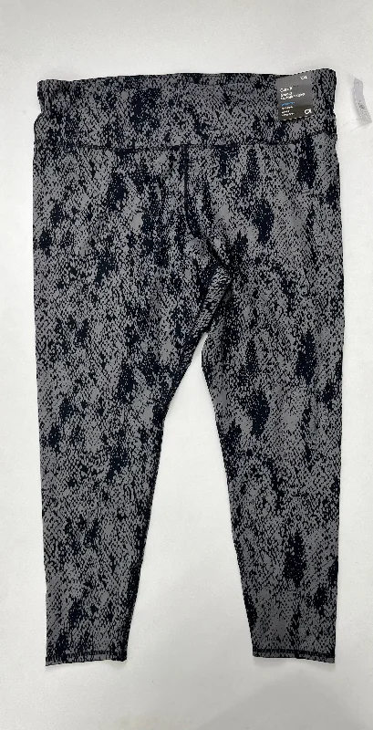 British Fashion Animal Print Athletic Leggings Gapfit NWT, Size 2x