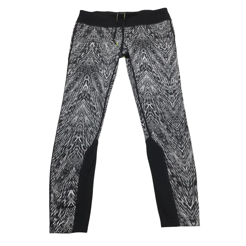 Exquisite Tailoring Animal Print Athletic Leggings Nike Apparel, Size L