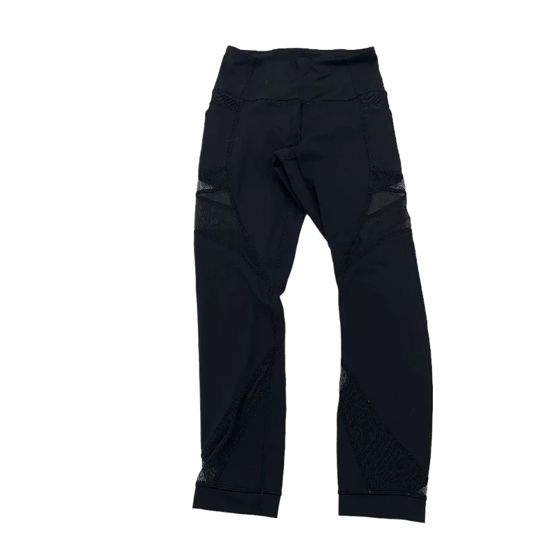 High-quality Styles Black Athletic Leggings Capris Lululemon, Size 4