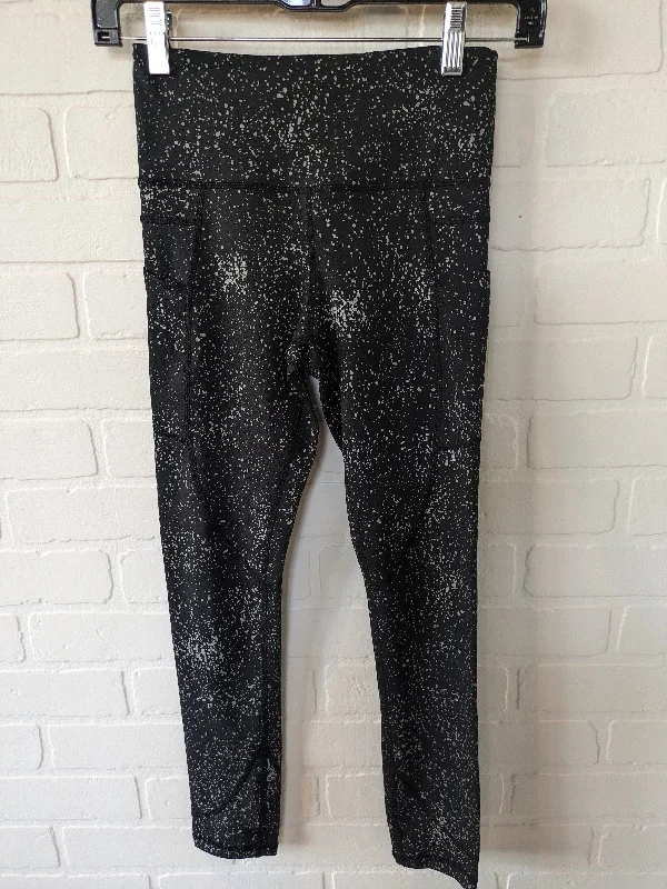 Cozy Pants Black Athletic Leggings Zyia, Size 0