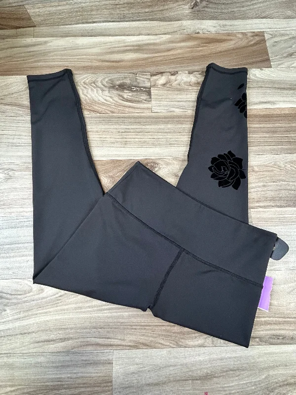 Must-have For Autumn And Winter Black Athletic Leggings Zyia, Size S