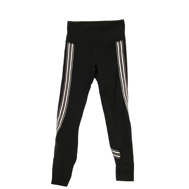 Integrated Design Black & White Athletic Leggings Athleta, Size Xs