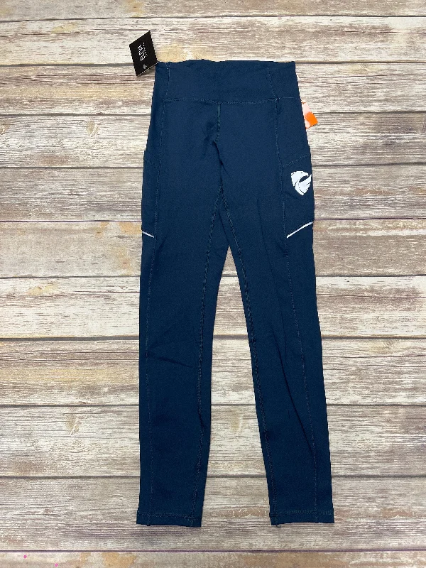 Casual Chic Wear Blue Athletic Leggings Cme, Size S