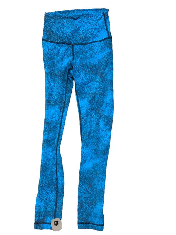 Free And Casual Blue Athletic Leggings Lululemon, Size Xs