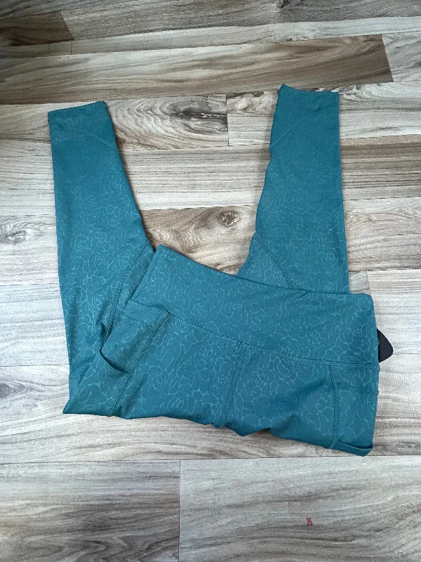Minimal Classic Green Athletic Leggings Zyia, Size S