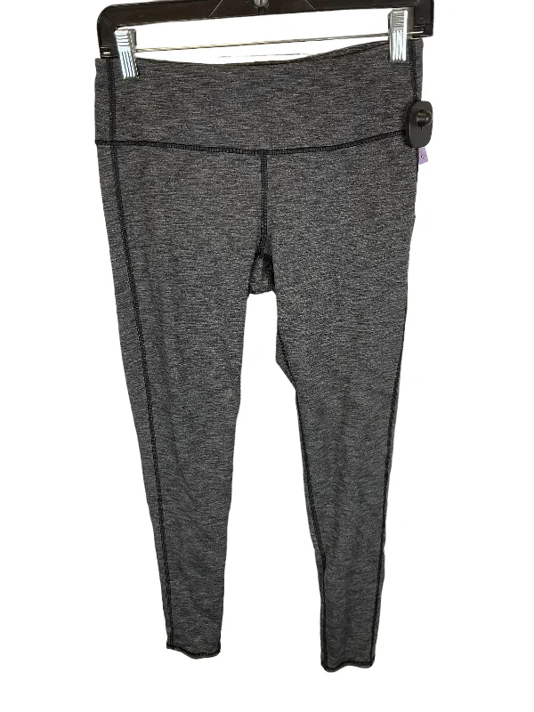 Comfortable Looks Grey Athletic Leggings Athleta, Size M