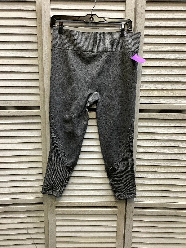 Comfortable Outfits Grey Athletic Leggings Avia, Size Xl