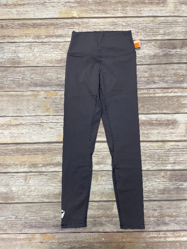 Warm Layers Grey Athletic Leggings Cme, Size S