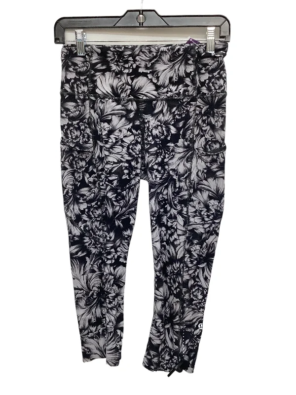 Unique Prints Grey Athletic Leggings Lululemon, Size 6
