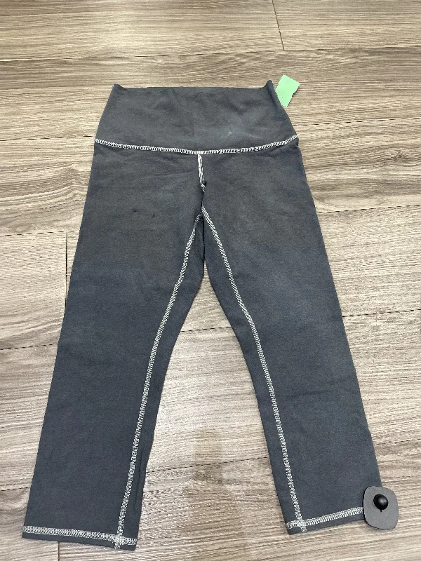 Street Fashion Grey Athletic Leggings Lululemon, Size 6