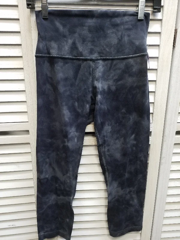 Eye-catching Personality Grey Athletic Leggings Lululemon, Size M