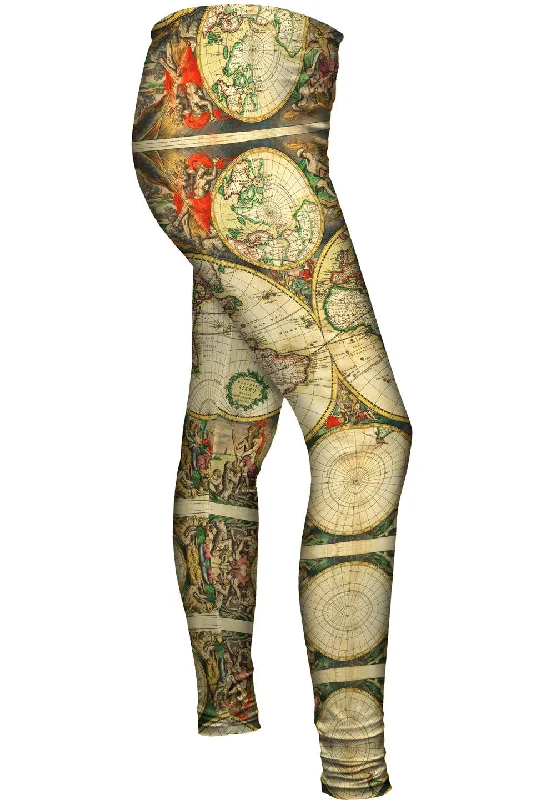 Cozy Street Style Hendrik Hondius - "Nova totius Terrarum Orbis geographica ac hydrographica tabula" (1630)