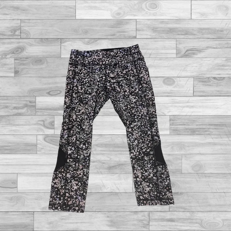 Light Comfort Multi-colored Athletic Leggings Lululemon, Size 6