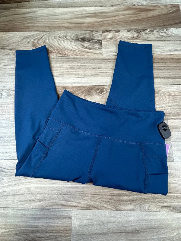 Classic Items Navy Athletic Leggings Zyia, Size S
