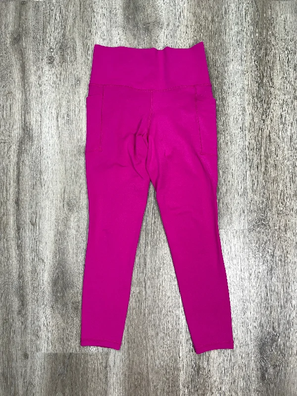 Casual Style Pink Athletic Leggings Athleta, Size Xs
