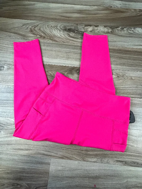 American Style Pink Athletic Leggings Zyia, Size S