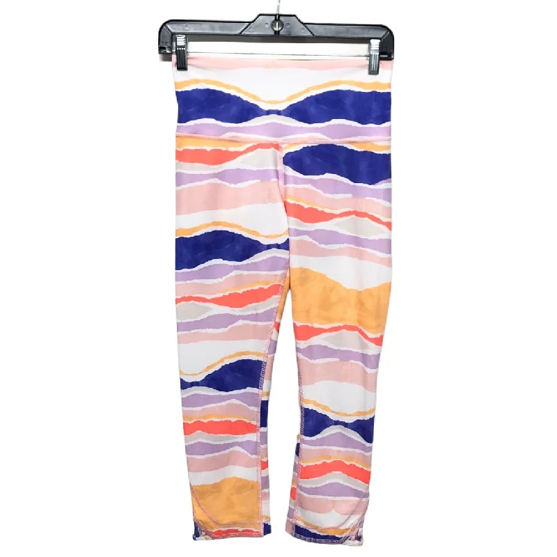 Urban Style Pink & Purple Athletic Leggings Capris Lululemon, Size 6