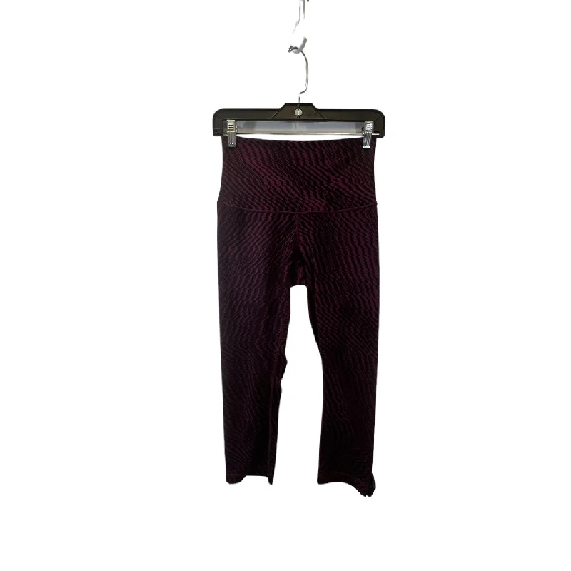 Multifunctional Style Purple Athletic Leggings Lululemon, Size 6