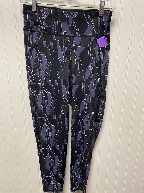 Exclusive Customization Purple Athletic Leggings Sweaty Betty, Size S