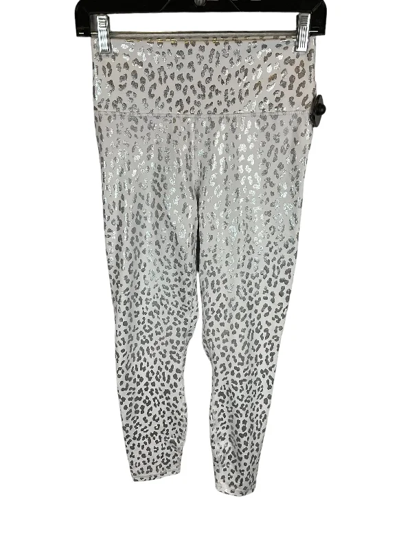 Stylish Ease White Athletic Leggings Fabletics
