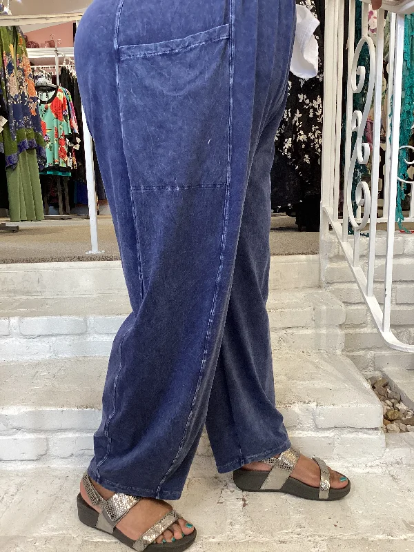 Printed Patterns 2 POCKET LANTERN PANT - DENIM