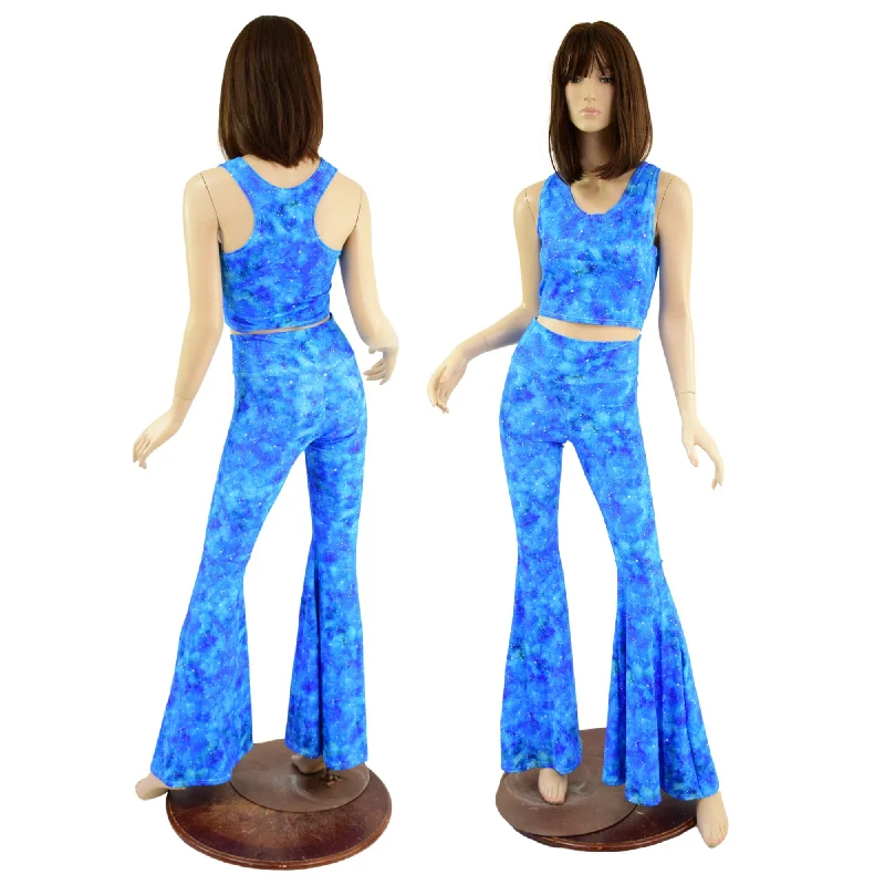 Soft Layers 2PC Solar Flares and Racerback Crop in Celestial