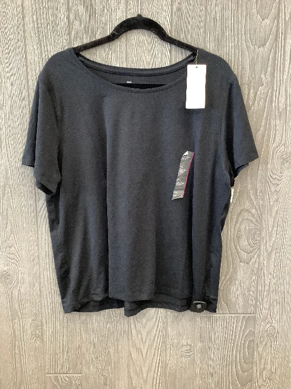 Classic Choice Athletic Top Short Sleeve By All In Motion In Black, Size: Xxl